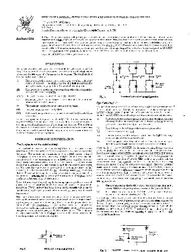 Design of a 3-phase MOSFET inverter and associated gate drive circuit