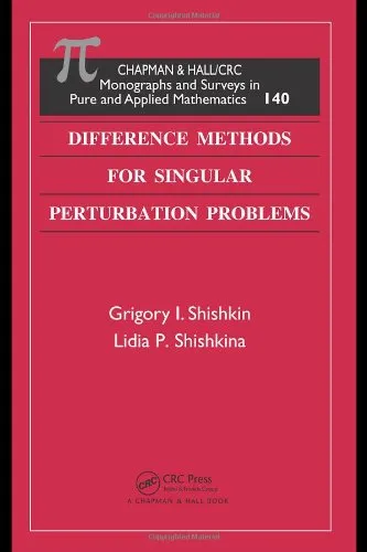 Cover of Difference methods for singular perturbation problems