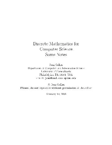 Discrete Mathematics for Computer Science