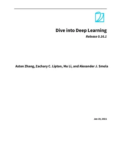 Dive into Deep Learning