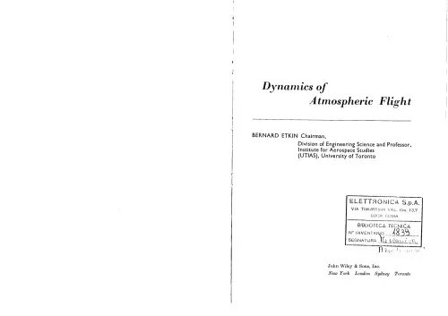 Dynamics of Atmospheric Flight