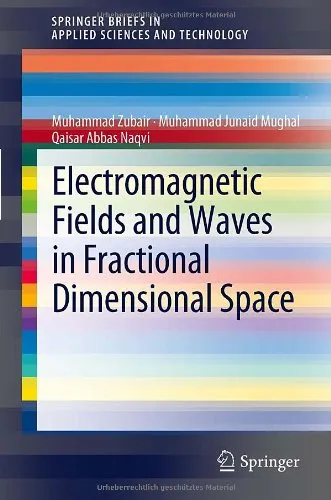 Electromagnetic Fields and Waves in Fractional Dimensional Space