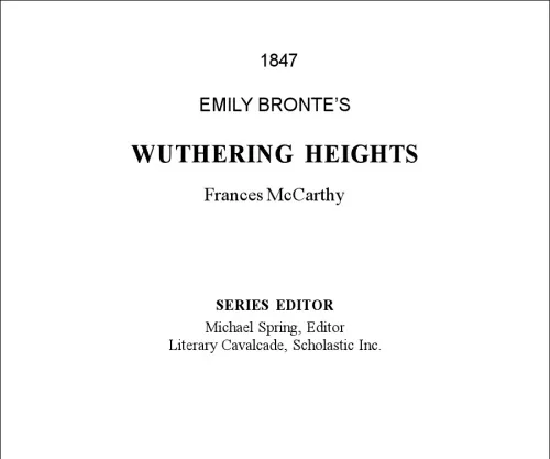 Emily Brontë’s Wuthering Heights