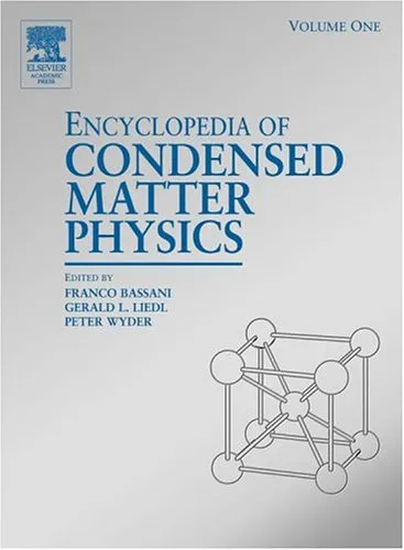 Encyclopedia of Condensed Matter Physics (Academic Press 2005)