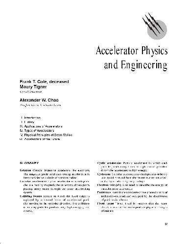 Encyclopedia of Physical Science and Technology - Atomic and Molecular Physics