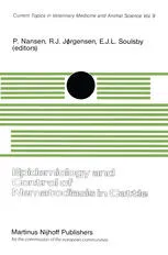 Epidemiology and Control of Nematodiasis in Cattle: An Animal Pathology in the CEC Programme of Coordination of Agricultural Research, held at the Royal Veterinary and Agricultural University, Copenhagen, Denmark, February 4–6, 1980