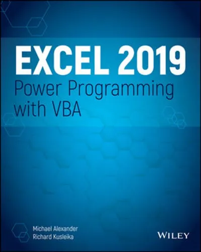 Excel 2019 Power Programming with VBA