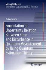 Formulation of Uncertainty Relation Between Error and Disturbance in Quantum Measurement by Using Quantum Estimation Theory