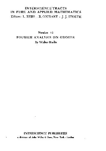 Fourier analysis on groups