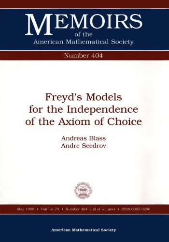 Freyds Models for the Independence of the Axiom of Choice