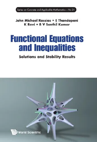 Functional Equations and Inequalities: Solutions and Stability Results