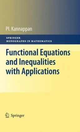 Functional equations and inequalities with applications