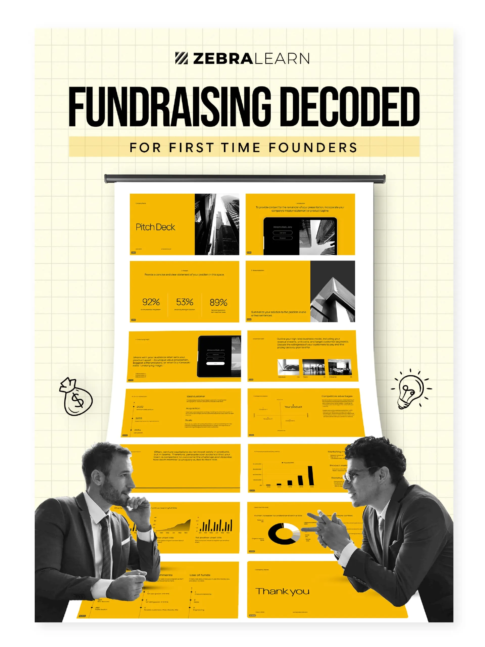 Fundraising Decoded: For First Time Founders & Entrepreneurs | A Guide for Startup Founders on Navigating of Raising Capital, Venture Deals, Valuations, Investor Pitch Due Diligence | ZebraLearn Book