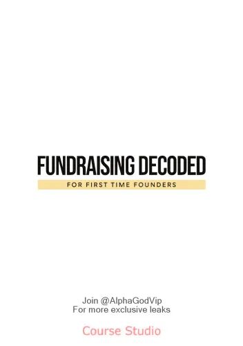 Fundraising Decoded: For First Time Founders & Entrepreneurs | A Guide for Startup Founders on Navigating of Raising Capital, Venture Deals, Valuations, Investor Pitch Due Diligence | ZebraLearn Book