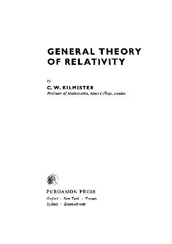 General Theory of Relativity