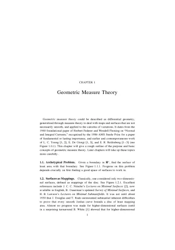 Geometric Measure Theory A Beginners Guide AP