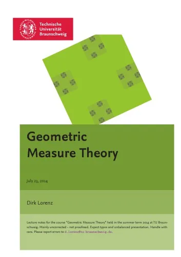 Geometric measure theory