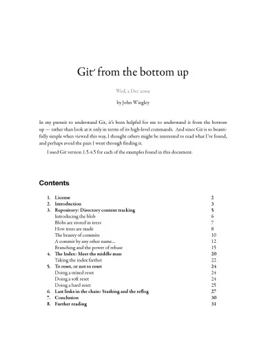 Git from the bottom up