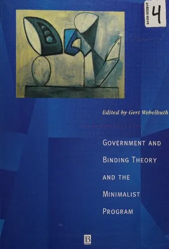 Government and Binding Theory and the Minimalist Program: A Handbook