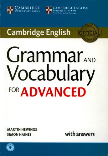 Grammar and Vocabulary for Advanced Audio included