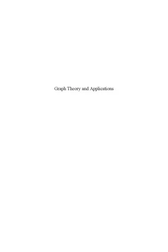 Graph Theory and Applications: With Exercises and Problems