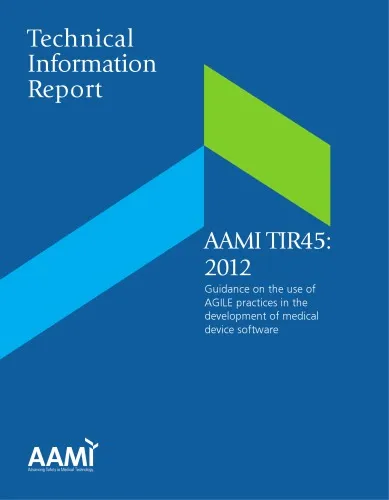 Guidance on the use of AGILE practices in the development of medical device software