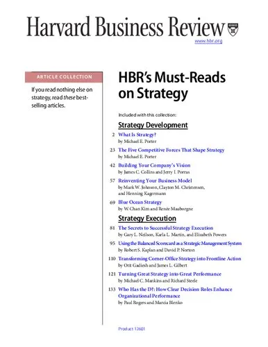 HBR's 10 Must Reads On Strategy