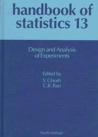 Handbook of Statistics 13: Design and Analysis of Experiments