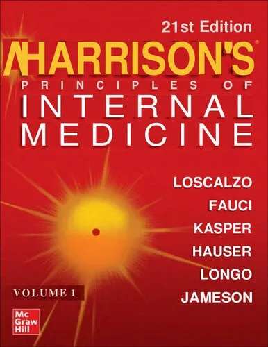 Harrison’s Principles of Internal Medicine, 21st  Edition 2022 (Volume I & II) Dennis L. Kasper, Anthony S. Fauci, Stephen L. Hauser, Dan L. Longo, J. Larry Jameson, Joseph Loscalzo