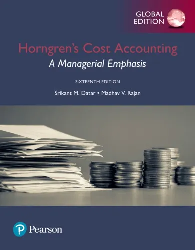 Horngren's cost accounting a managerial emphasis