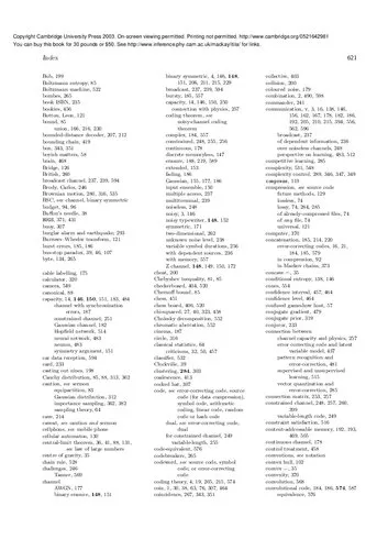 Information Theory, Inference and Learning Algorithms [solutions manual]