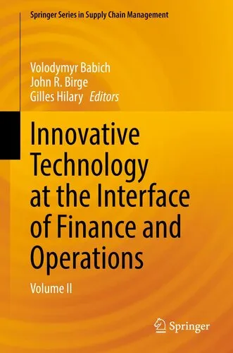 Cover of Innovative Technology at the Interface of Finance and Operations: Volume II (Springer Series in Supply Chain Management, 13)