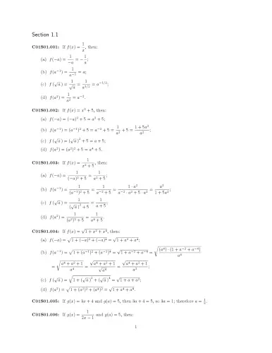 Instructor's Solutions Manuals for Calculus Early Transcendentals 7th Edition