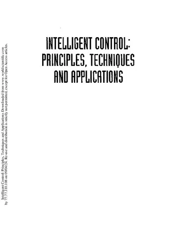 Intelligent Control: Principles, Techniques And Applications