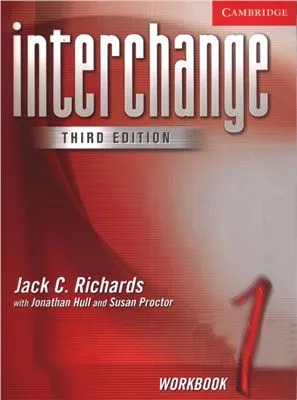 Interchange. 3rd Edition. Workbook 1