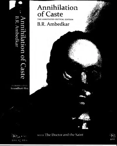 Introduction to Annotated Critical Edition of "Annihilation of Caste" by Ambedkar