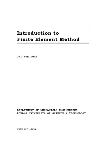 Introduction to Finite Element Method