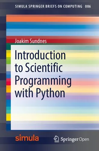 Introduction to Scientific Programming With Python