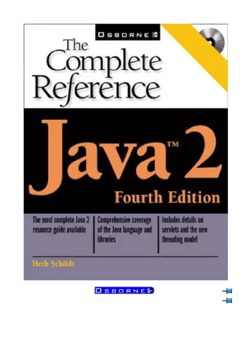 Java 2 : the complete reference