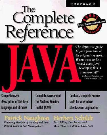 Java: The Complete Reference