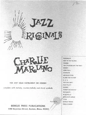 Jazz Originals for Any Solo Instrument or Combo