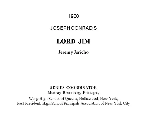 Joseph Conrad’s Lord Jim