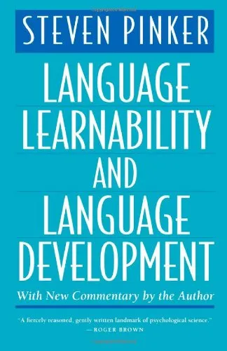 Language Learnability and Language Development, 2nd Edition