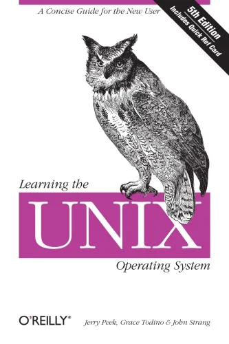 Learning the UNIX operating system: a concise guide for the new user--Cover