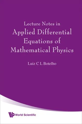 Lecture notes in applied differential equations of mathematical physics