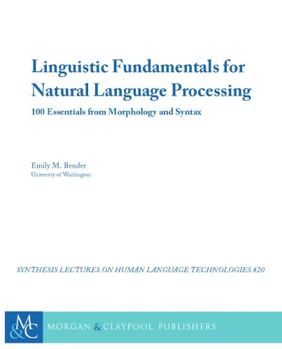 Linguistic Fundamentals for Natural Language Processing