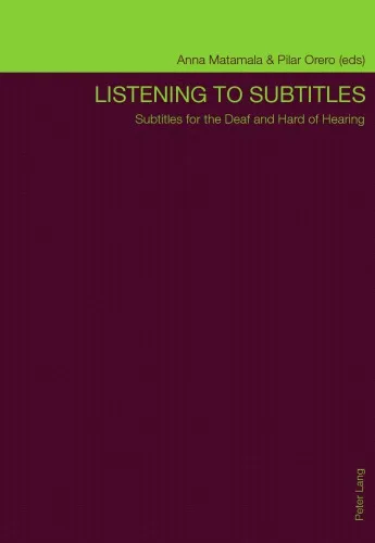 Listening to Subtitles: Subtitles for the Deaf and Hard of Hearing