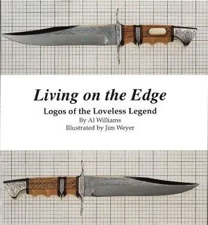 Living on the Edge.  Legends of the Loveless Logo