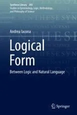 Logical Form: Between Logic and Natural Language