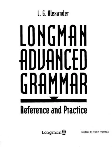 Longman Advanced Grammar Practice